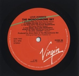 ザ・モノクローム・セット：THE MONOCHROME SET / LOVE ZOMBIES 【LP】 UK VIRGIN