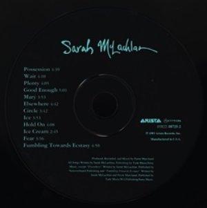 サラ・マクラクラン：SARAH McLACHLAN / FUMBLING TOWARDS ECSTASY 【CD】 US盤