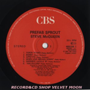 プリファブ・スプラウト：PREFAB SPROUT / STEVE MCQUEEN 【LP】 UK盤 CBS REISSUE