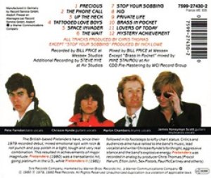 プリテンダーズ：PRETENDERS / PRETENDERS 【CD】 ヨーロッパ盤 SIRE/REAL