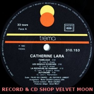 カトリーヌ・ララ：CATHERINE LARA / LA ROCKEUSE DE DIAMANTS 【LP】 フランス盤 ORG. 