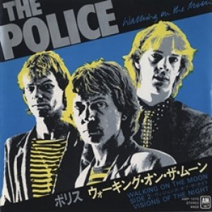 ポリス：THE POLICE / ウォーキング・オン・ザ・ムーン：WALKING ON THE MOON 【7inch】日本盤
