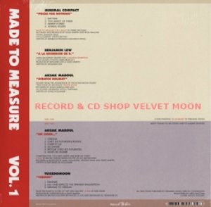 V.A. MADE TO MEASURE VOL.1【LP】新品 ベルギー盤 CRAMMED DISCS
