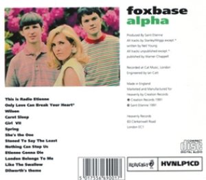 セイント・エティエンヌ：SAINT ETIENNE / FOXBASE ALPHA 【CD】 UK盤 HEAVENLY ORG.