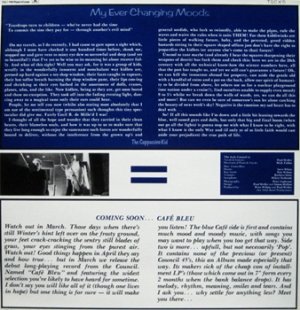 ザ・スタイル・カウンシル：THE STYLE COUNCIL / MY EVER CHANGING MOODS 【12inch】 UK盤 POLYDOR