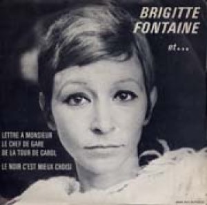 画像1: BRIGITTE FONTAINE / LE NOIR C'EST MIEUX CHOISI 【7inch】 FRANCE SARAVAH