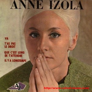 画像1: ANNE IZOLA / VA 【7inch】 EP FRANCE DISC AZ ORG.