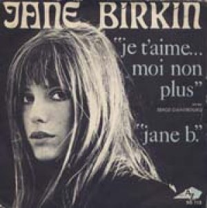 ジェーン・バーキン：JANE BIRKIN/JE T'AIME MOI NON PLUS 【7inch】 FRANCE DISC AZ