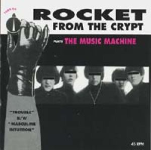 画像1: ROCKET FROM THE CRYPT/PLAYS THE MUSIC MACHINE 【7inch】 US ORG.