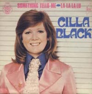 シラ・ブラック：CILLA BLACK/SOMETHING TELLS ME 【7inch】 FRANCE盤