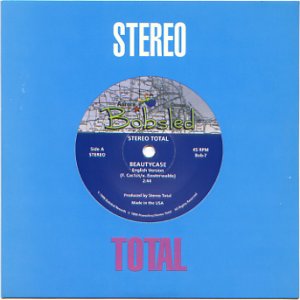 ステレオ・トータル：STEREO TOTAL / BEAUTYCASE  【7inch】 WHITE VINYL 新品