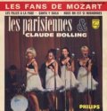 LES PARISIENNES / LES FANS DE MOZART 【7inch】 EP FRANCE盤 ORG. レ・パリジェンヌ