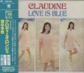 クロディーヌ・ロンジェ：CLAUDINE LONGET/恋は水色：LOVE IS BLUE 【CD】 日本盤 新品