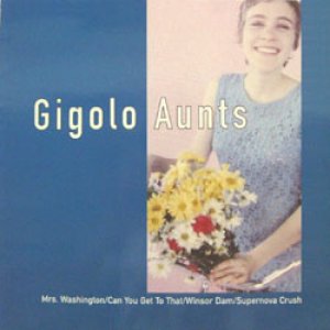 画像: GIGOLO AUNTS / MRS. WASHINGTON 【12inch】 UK FIRE ホワイト・ヴィニール