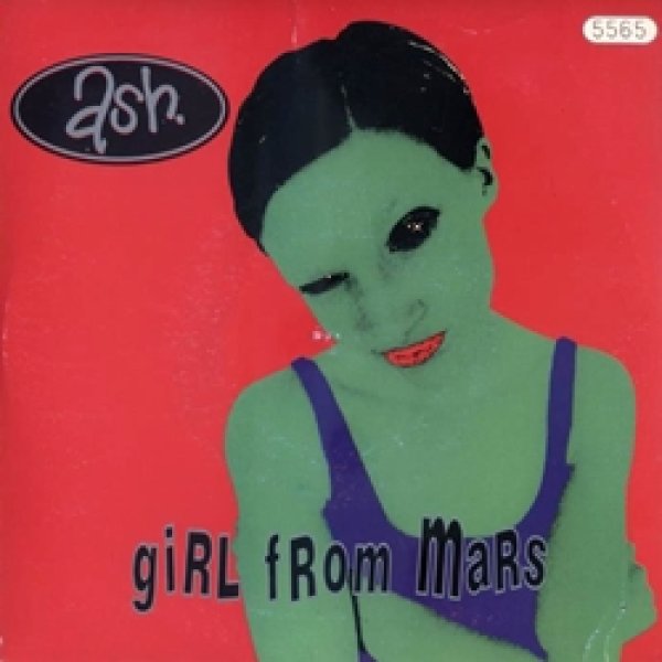 ASH / GIRL FROM MARS 【7inch】 UK ORG. LIMITED NUMBERED.