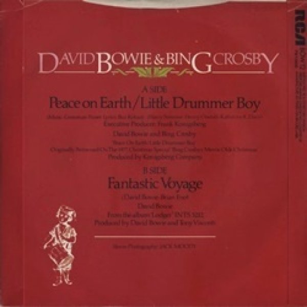 デヴィッド・ボウイ＆ビング・クロスビー：DAVID BOWIE & BING CROSBY / PEACE ON EARTH - LITTLE DRUMMER BOY 【7inch】 UK RCA ORG.