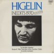 ジャック・イジュラン：JACQUES HIGELIN / INEDITS 1970【LP】 FRANCE盤 SARAVAH ORG. 