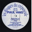 ポール・ヘイグ：PAUL HAIG / PAUL HAIG 【LP】 ベルギー盤 ORG. クレプスキュール