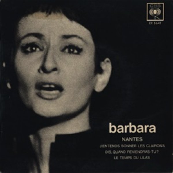 バルバラ：BARBARA / NANTES：ナントに雨が降る + 3 【7inch】 フランス盤 ORG.