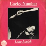 画像: LENE LOVICH / LUCKY NUMBER 【7inch】 フランス盤 ORG. Stiff Records