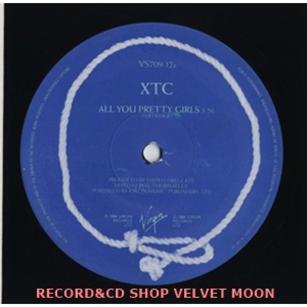 XTC / ALL YOU PRETTY GIRLS 【12inch】 UK盤 ORG. VIRGIN