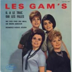 画像: LES GAM'S/IL A LE TRUC 【7inch】EP FRANCE MERCURY ORG.