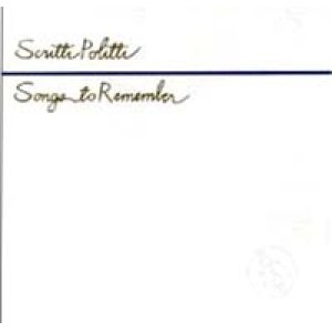画像: SCRITTI POLITTI / SONGS TO REMEMBER 【CD】 UK VIRGIN 新品