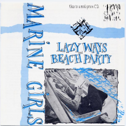 画像1: MARINE GIRLS/LAZY WAYS ・ BEACH PARTY 【CD】 (1)