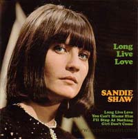 画像1: SANDIE SHAW / LONG LIVE LOVE 【7inch】 EP UK PYE ORG. (1)