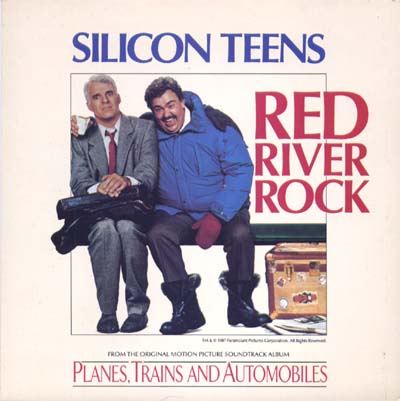 SILICON TEENS/RED RIVER ROCK O.S.T. 【7inch】 UK盤　MUTE