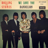 ローリング・ストーンズ：THE ROLLING STONES / WE LOVE YOU 【7inch】 フランス盤 DECCA