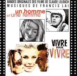 O.S.T. / Bandes Originales des Films de Claude Lelouch Musiques de Francis Lai ：パリのめぐり逢い： Vivre Pour Vivre / 男と女：Un Homme et Une Femme  【CD】 FRANCE DISC AZ ORG. 廃盤 クロード・ルルーシュ フランシス・レイ