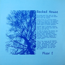 V.A. / BECKET HOUSE 【LP】 UK PORRITT'S HILL RECORDS