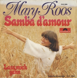 画像1: MARY ROOS / SAMBA D'AMOUR 【7inch】 ドイツ盤 POLYDOR ORG. (1)