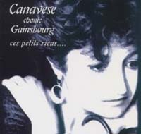 画像1: クリスチャンヌ・カナヴェーゼ：CHRISTIANE CANAVESE/CANAVESE CHANTE GAINSBOURG CES PETITS RIENS 【CD】 FRANCE (1)