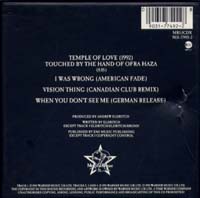 画像: THE SISTERS OF MERCY/TEMPLE OF LOVE 1992 【CDS】 LTD.BOX