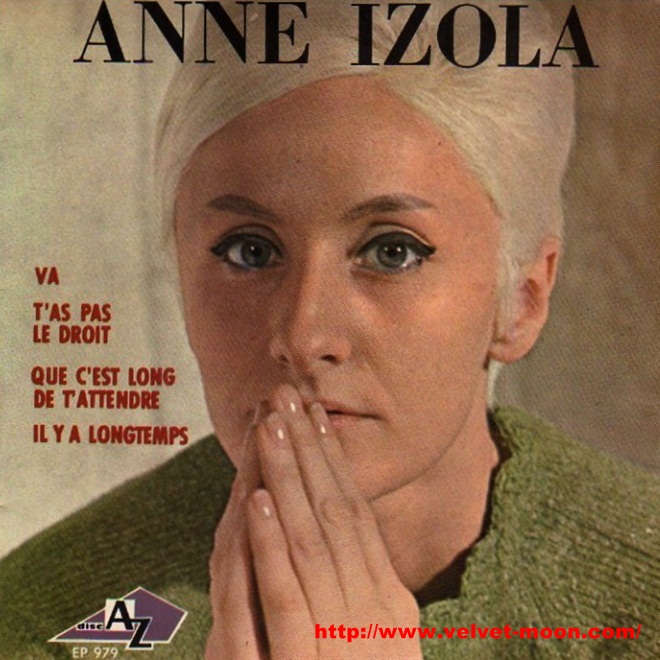 画像1: ANNE IZOLA / VA 【7inch】 EP FRANCE DISC AZ ORG. (1)