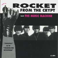 画像1: ROCKET FROM THE CRYPT/PLAYS THE MUSIC MACHINE 【7inch】 US ORG. (1)