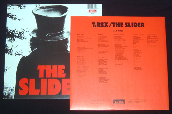 画像: T.REX / THE SLIDER 【LP】 新品 UK盤 EDSEL REISSUE