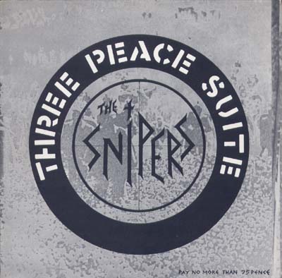 画像1: THE SNIPERS/THREE PEACE SUITE  【7inch】 UK CRASS ORG. (1)