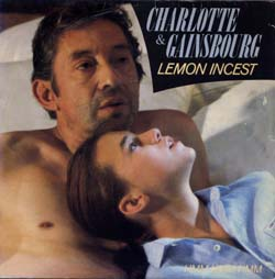 画像1: CHARLOTTE & GAINSBOURG/LEMON INCEST 【7inch】 フランス盤 (1)