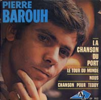 ピエール・バルー：PIERRE BAROUH / LA CHANSON DU PORT 【7inch】 EP AZ FRANCE盤 ORG..