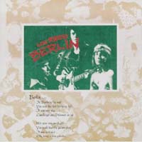 ルー・リード：LOU REED/BERLIN 【CD】 CANADA RCA/BMG