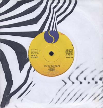 画像1: REZILLOS/TOP OF THE POPS 【7inch】 US SIRE (1)